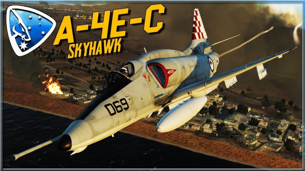 A-4 Skyhawk Freeware Mod DCS World - flight simulator aircraft