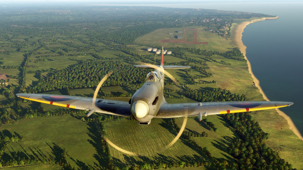 Spitfire over Normandy X Plane 11 Freeware