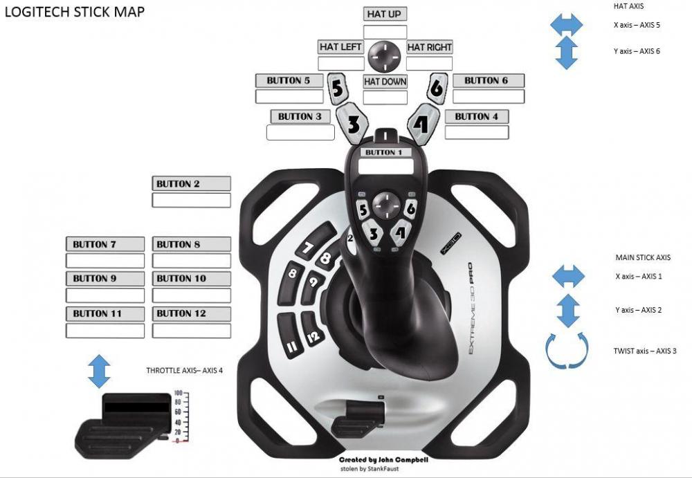 Button Map 3d Pro