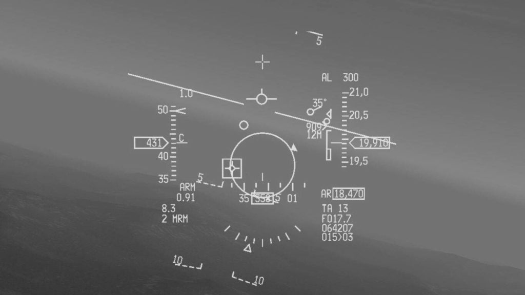 B& W hud view