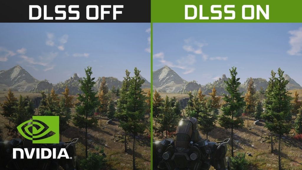 DLSS on off