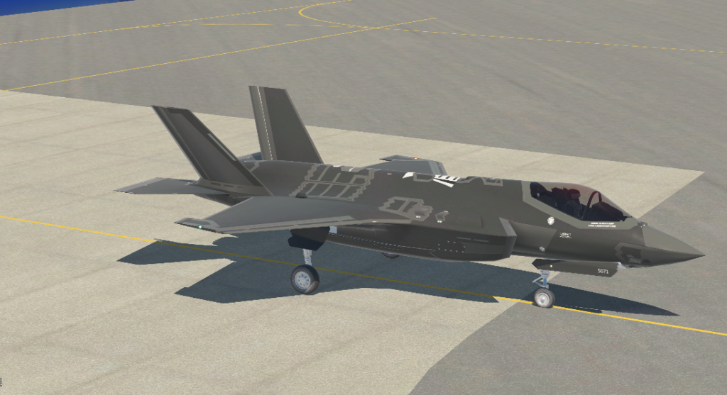 X Plane 11 Freeware F35 External