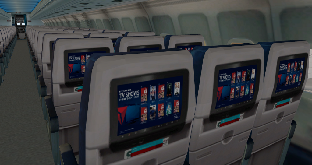 X Plane 11 Freeware Zibo Mod Entertainment cabin
