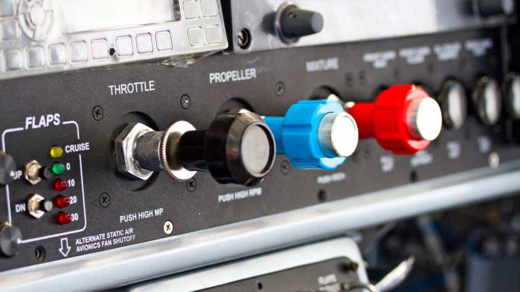 Engine control Levers