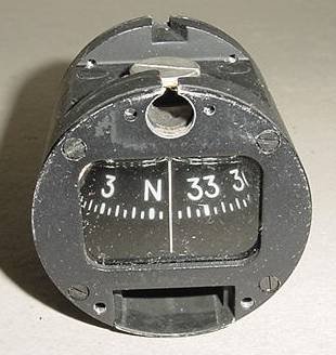 Magnetic compass backup