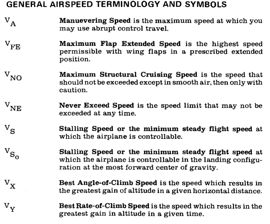 v speeds