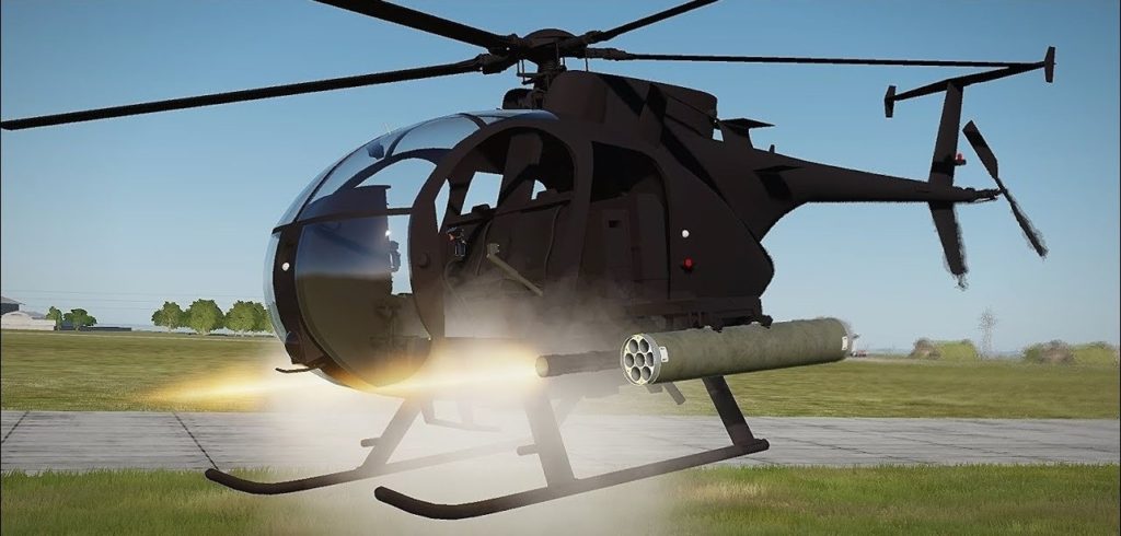 AH6 Helicopter Mod