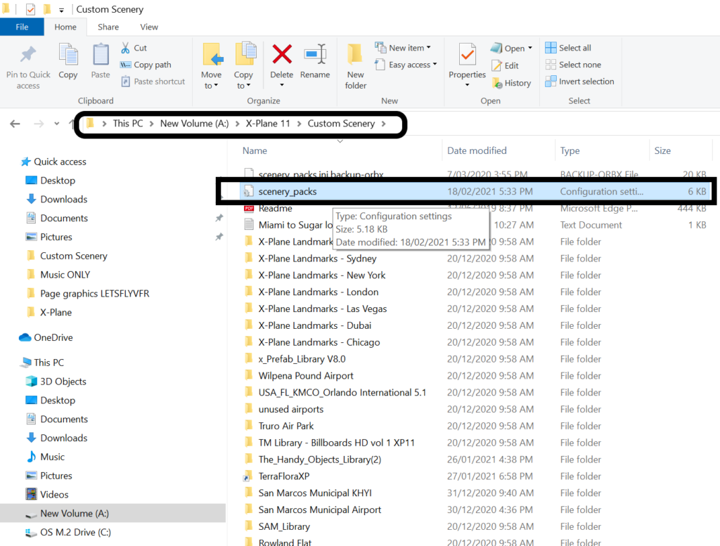 Ini FIle location