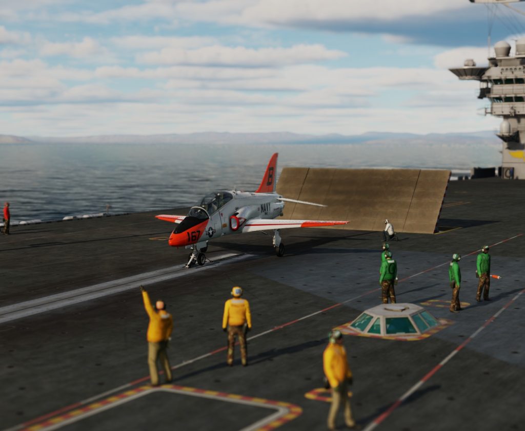 T45 on Carrier LetsFlyvfr.com