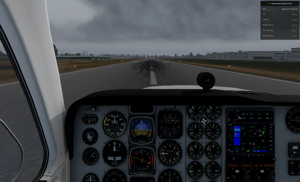 X plane 11 Performance Low Visibility preset 6