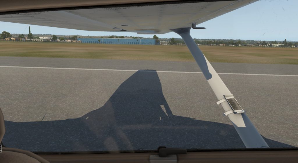 Cessna 172 90 Degree left