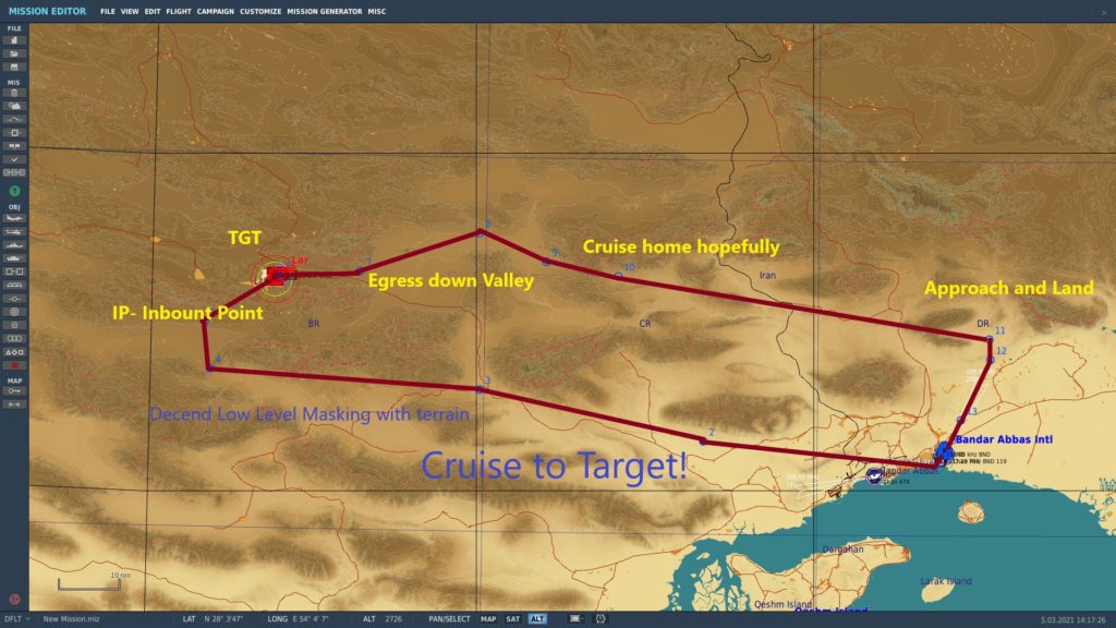 DCS Mission Editor The Plan