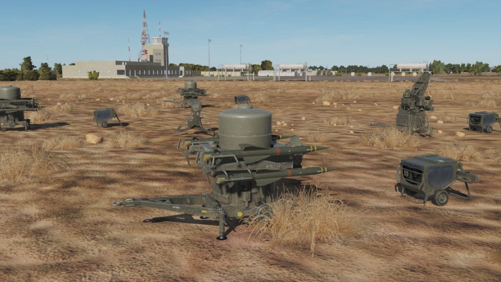 DCS World Combined Arms Rapier Missile Battery