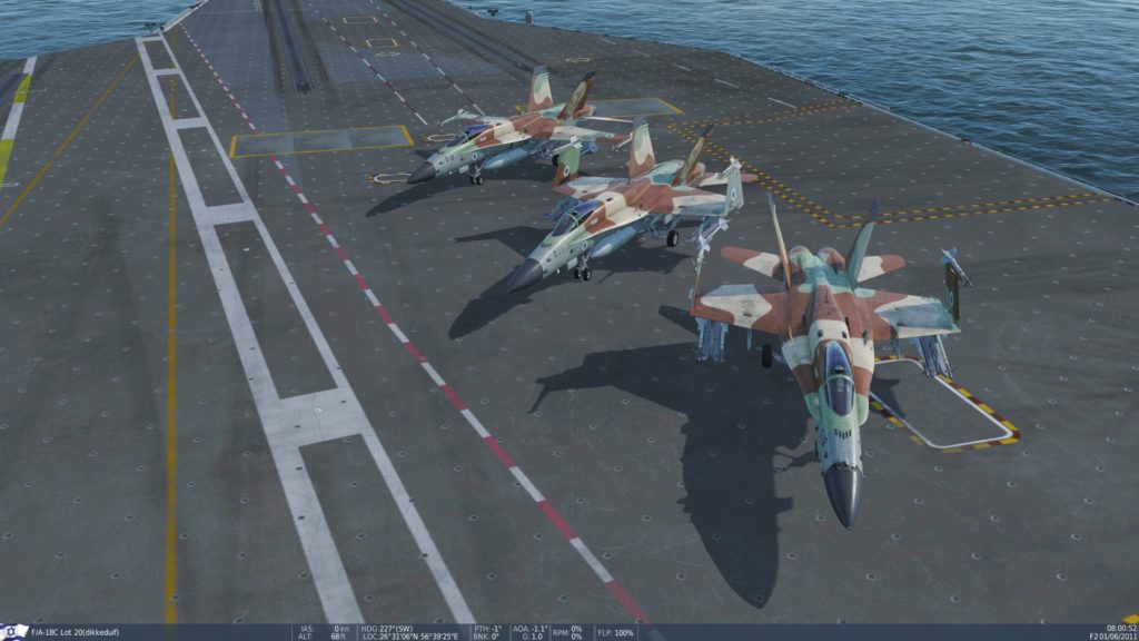 F-18 Wing Folded