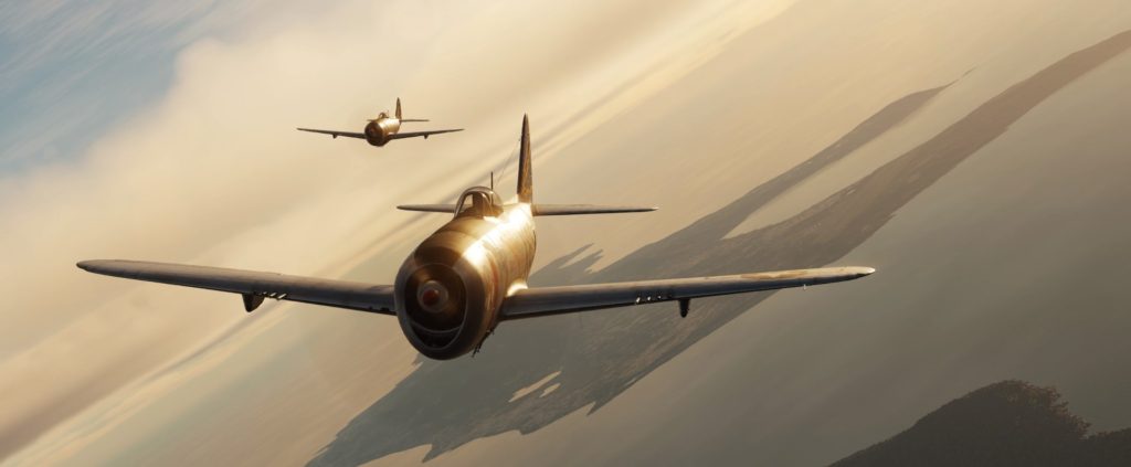DCS World P47 over Marianas Island Pair