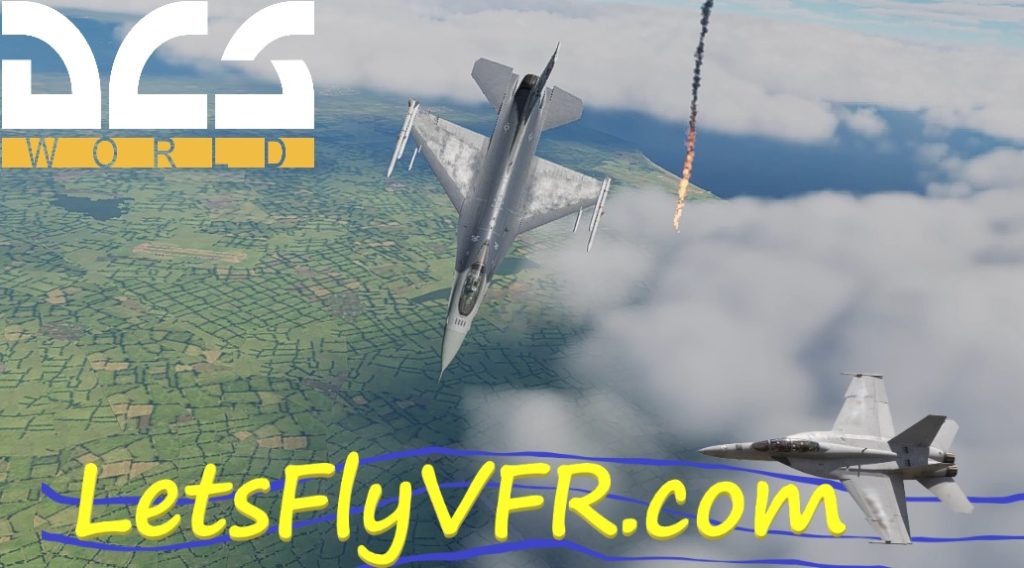 DCS World VR F-16 Vs Mig-29 - Deadly Engaagement! No FUel Left - I got Lucky