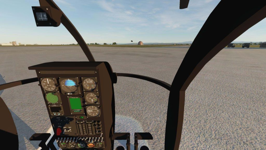 DCS Little Bird Mod Cockpit
