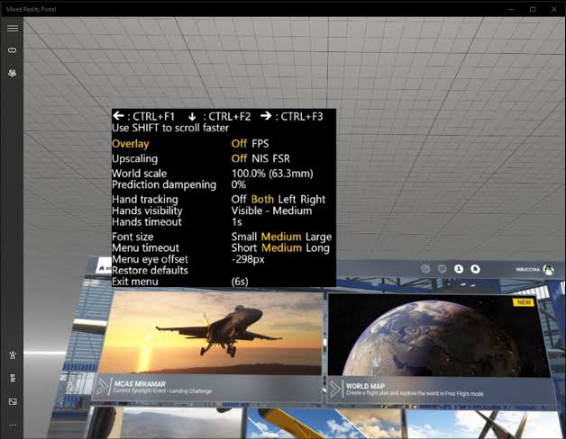 MSFS 2020 VR