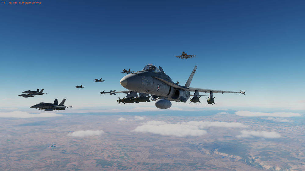 DCS f-18C Wallpaper